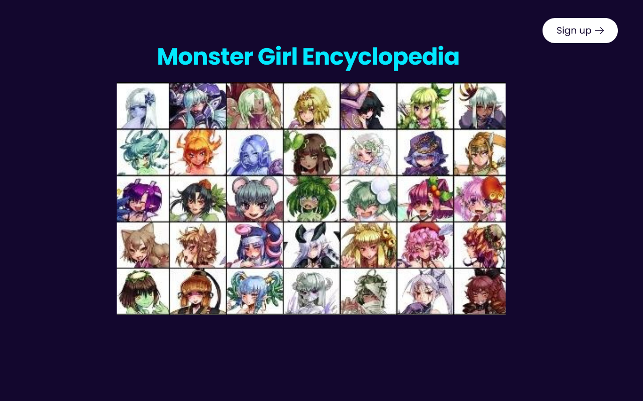 Monster Girl Encyclopedia:  Unique Mythical Splendour of 2 worlds.